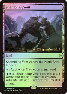 (Promo-Prerelease)Shambling Vent/乱脈な気孔